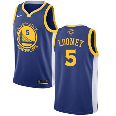 Nike Golden State Warriors #5 Kevon Looney Youth 2022 NBA Finals Swingman Icon Edition Jersey